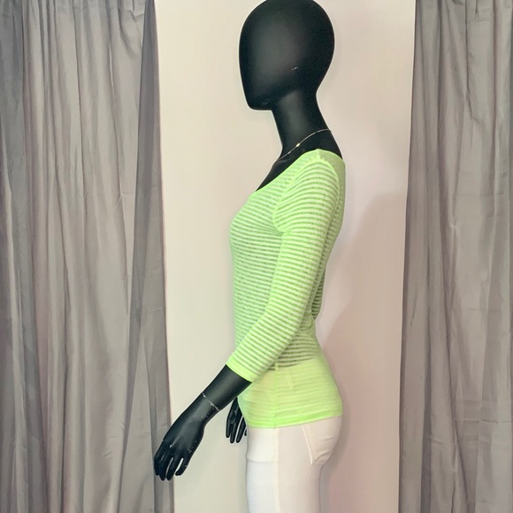 Neon striped top - Picture 3 of 8